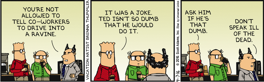 Dilbert Cartoon